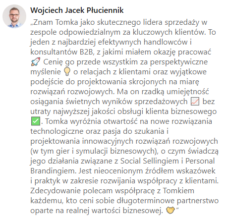 Ekspert sprzedaży B2B - Doradztwo i szkolenia dla firm