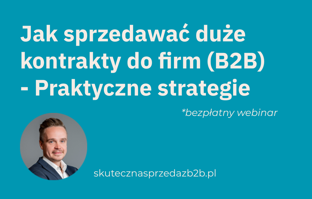 Ekspert sprzedaży B2B - Doradztwo i szkolenia dla firm